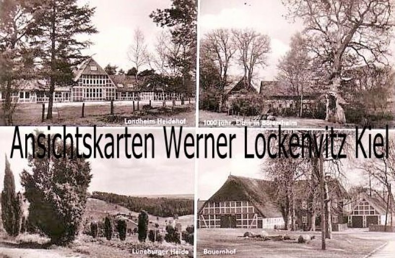 Ansichtskarte Kakenstorf Post Buchholz Nordheide Landheim Heidehof