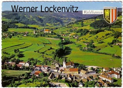 Ansichtskarte Österreich Panorama von Waldhausen im Strudengau Oberösterreich