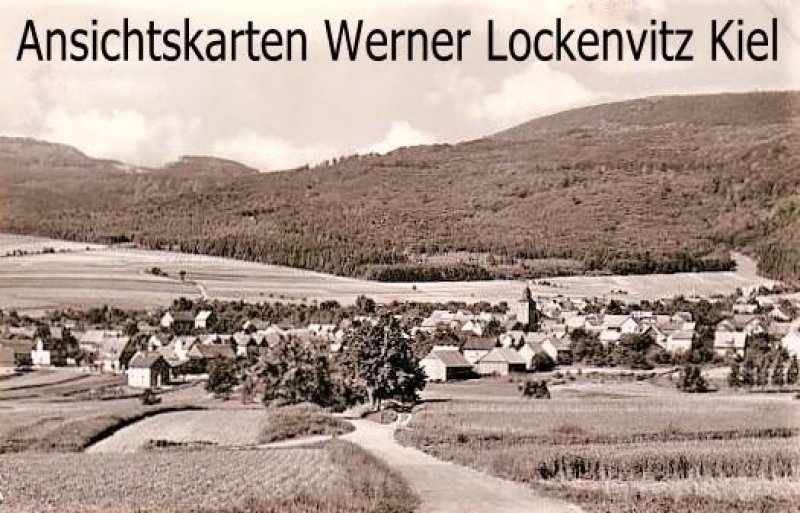 Ansichtskarte Berkatal-Frankenhain am Meißner Ortsansicht