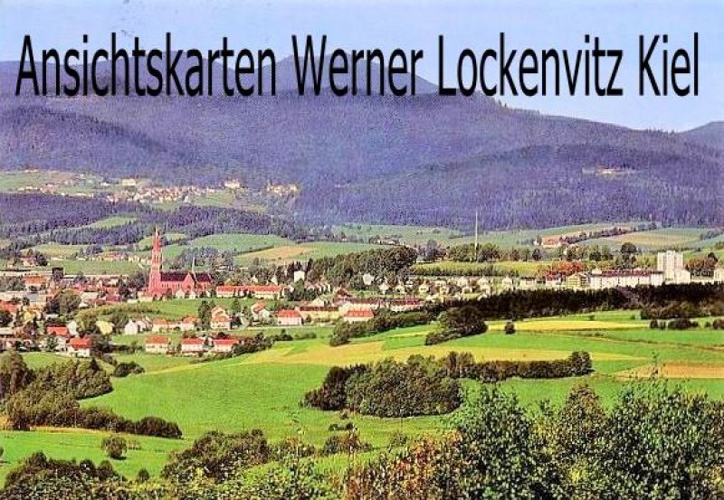 Ansichtskarte Zwiesel Ortsansicht Panorama