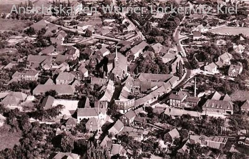 Ansichtskarte Issum-Sevelen Ortsansicht Luftbild