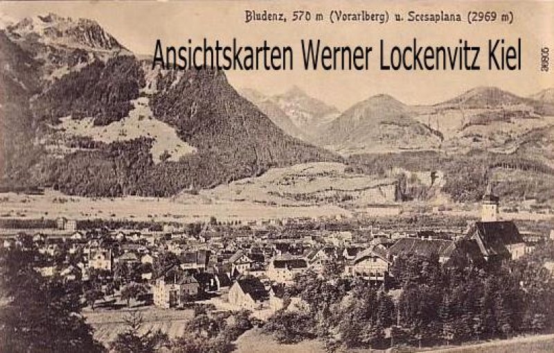 Ansichtskarte Österreich Bludenz Panorama Vorarlberg