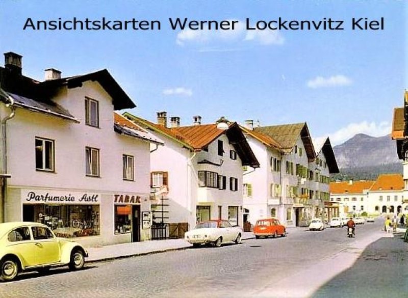 Ansichtskarte Österreich Wörgl Unterinntal Tirol Bahnhofstrasse mit Parfümerie Astl
