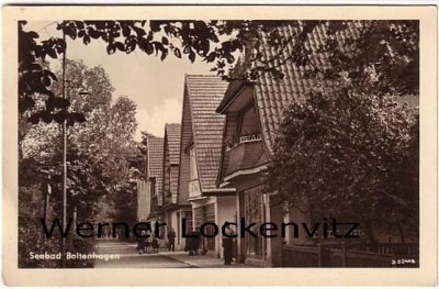 Ansichtskarte Boltenhagen Straßenansicht