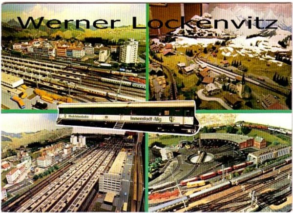 Ansichtskarte Immenstadt Modelleisenbahn-Anlage MEC 897 