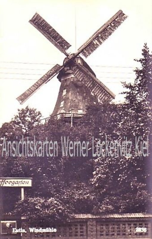 Ansichtskarte Eutin Windmühle