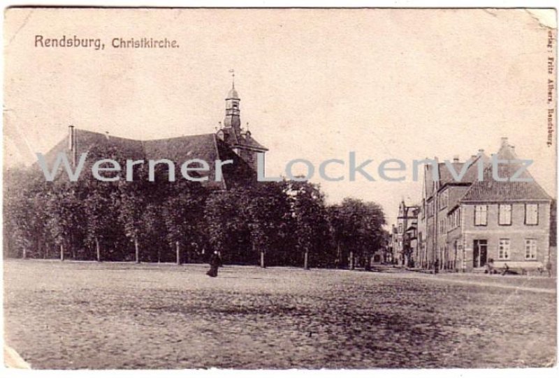 Ansichtskarte Rendsburg Christkirche