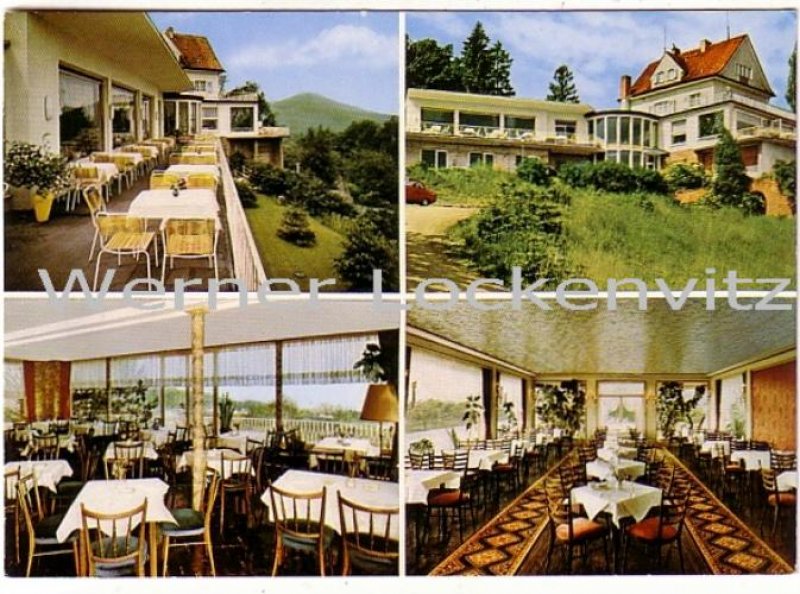Ansichtskarte Königswinter am Rhein Hotel-Restaurant Berghof Inh. Paul-Heinz Bogdanski