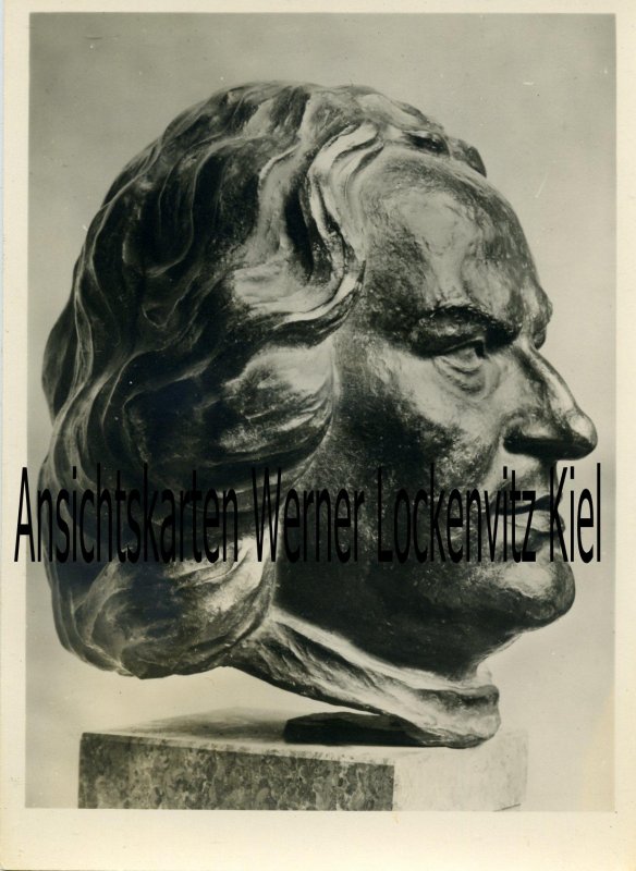 Ansichtskarte Johann Sebastian Bach Skulptur Plastik von Hans Haffenrichter