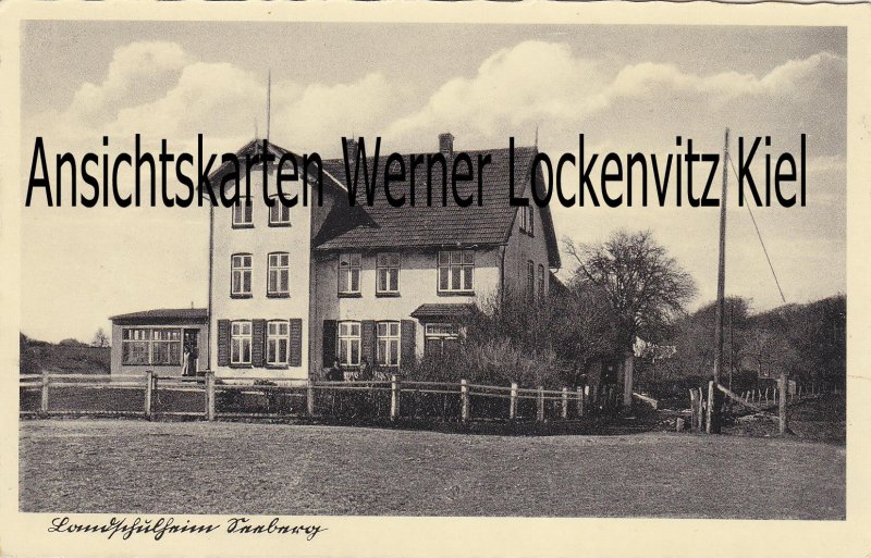 Ansichtskarte Waabs-Langholz Landschulheim Seeberg 