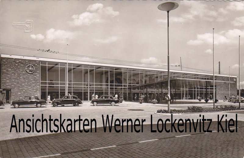 Ansichtskarte Pforzheim Bahnhof