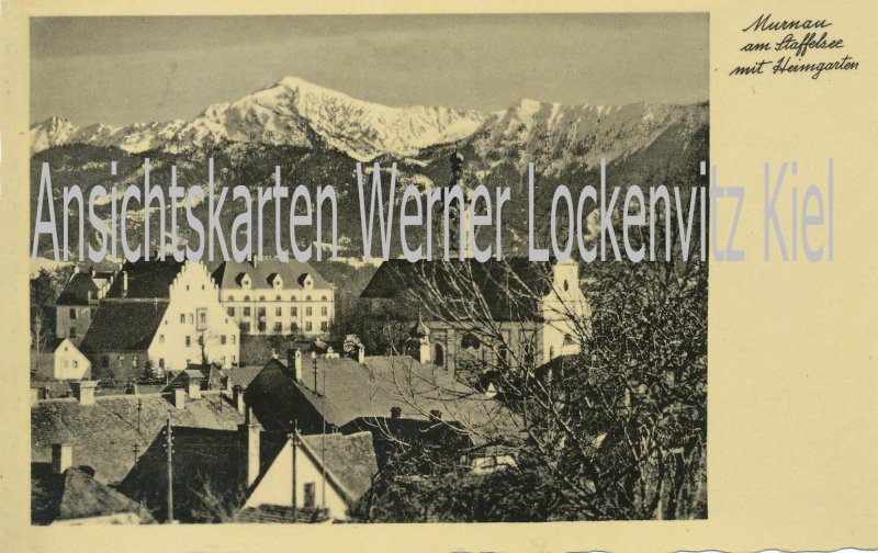 Ansichtskarte Murnau am Staffelsee Ortsansicht