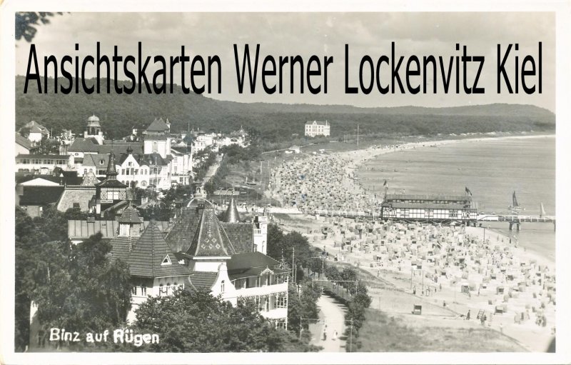 Ansichtskarte Ostseebad Binz auf Rügen Ortsansicht