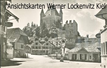 Ansichtskarte Schweiz Thun Schloss