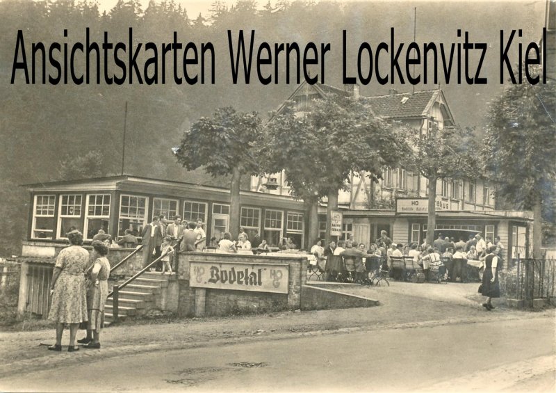 Ansichtskarte Treseburg im Harz HOG Bodetal
