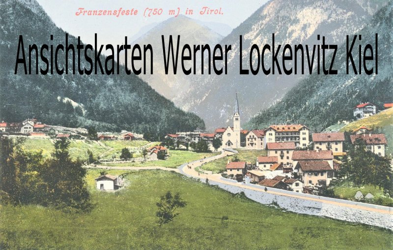 Ansichtskarte Cartolina Postale Italien Italia Franzensfeste Fortezza Panorama Südtirol