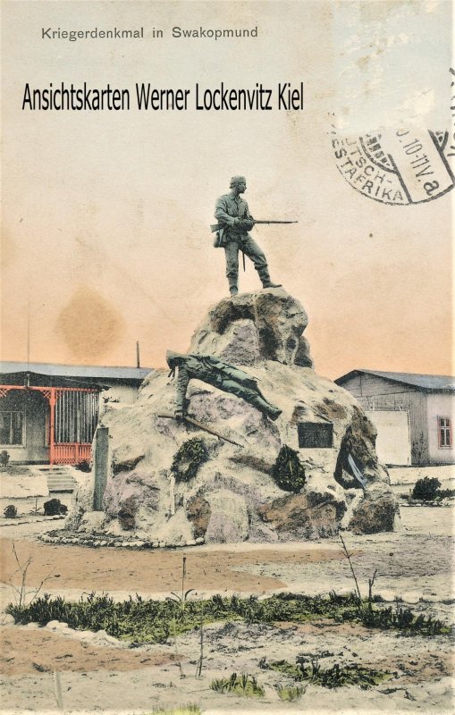 Ansichtskarte Swakopmund Kriegerdenkmal