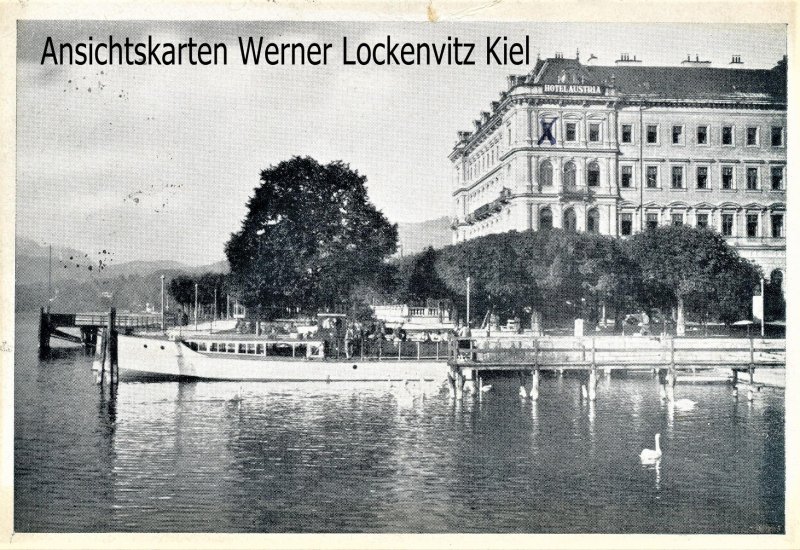 Ansichtskarte Gmunden Hotel Austria Salzkammergut 