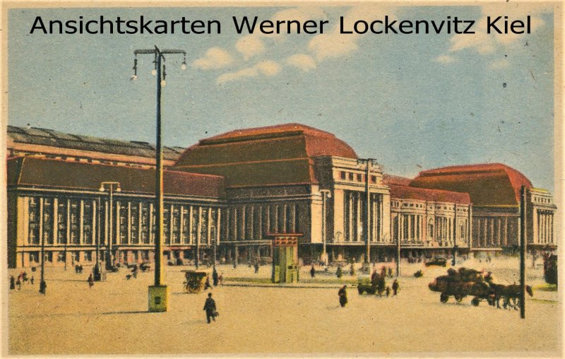 Ansichtskarte Hauptbahnhof von Leipzig 