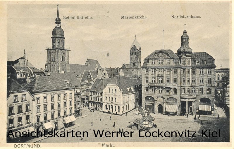 Ansichtskarte Dortmund Markt