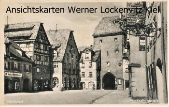 Ansichtskarte Hersbruck Hindenburgplatz