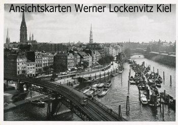 Ansichtskarte Hamburg Zollkanal Hafen